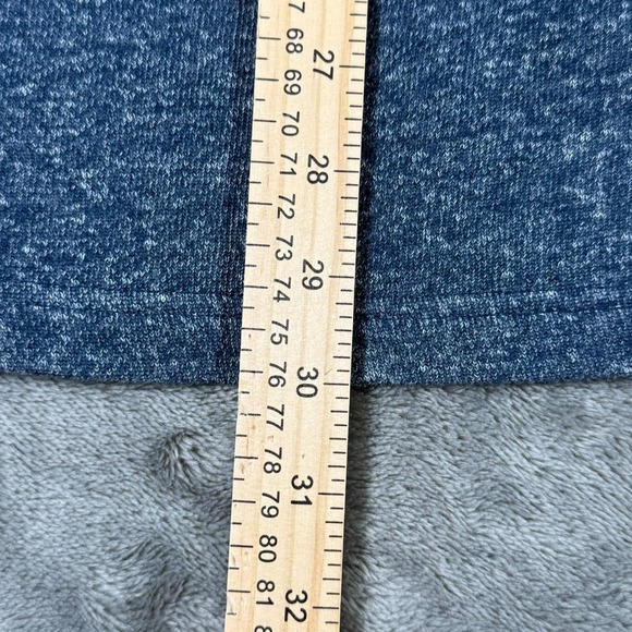 TOMMY BAHAMA Fleece Lined Crew Neck Lounge Sweatshirt L Navy Gray Style #229901 - Picture 6 of 12